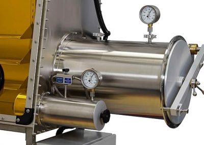 Vacuum Chamber for Glove Boxes