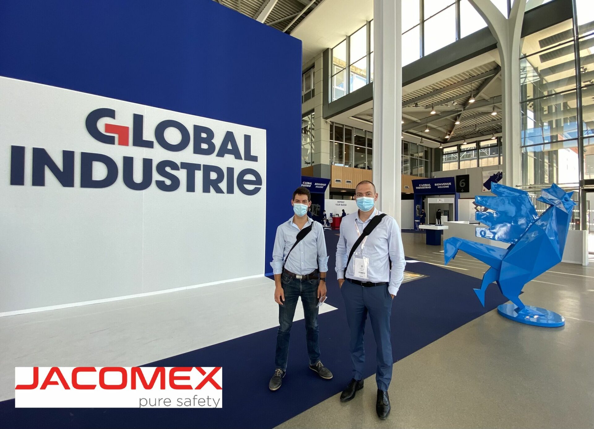 Both Chris are at GLOBAL INDUSTRIE!