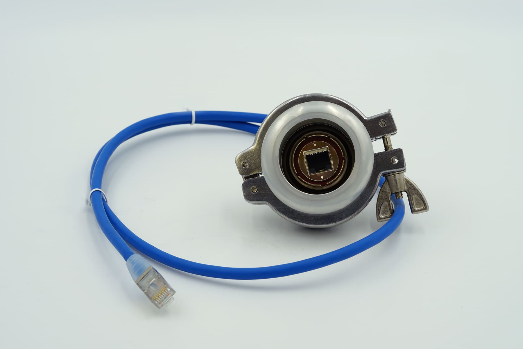 Feedthr-ethernet RJ45 hermetic feedthrough