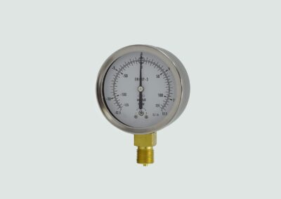(-/+) Pressure gauge