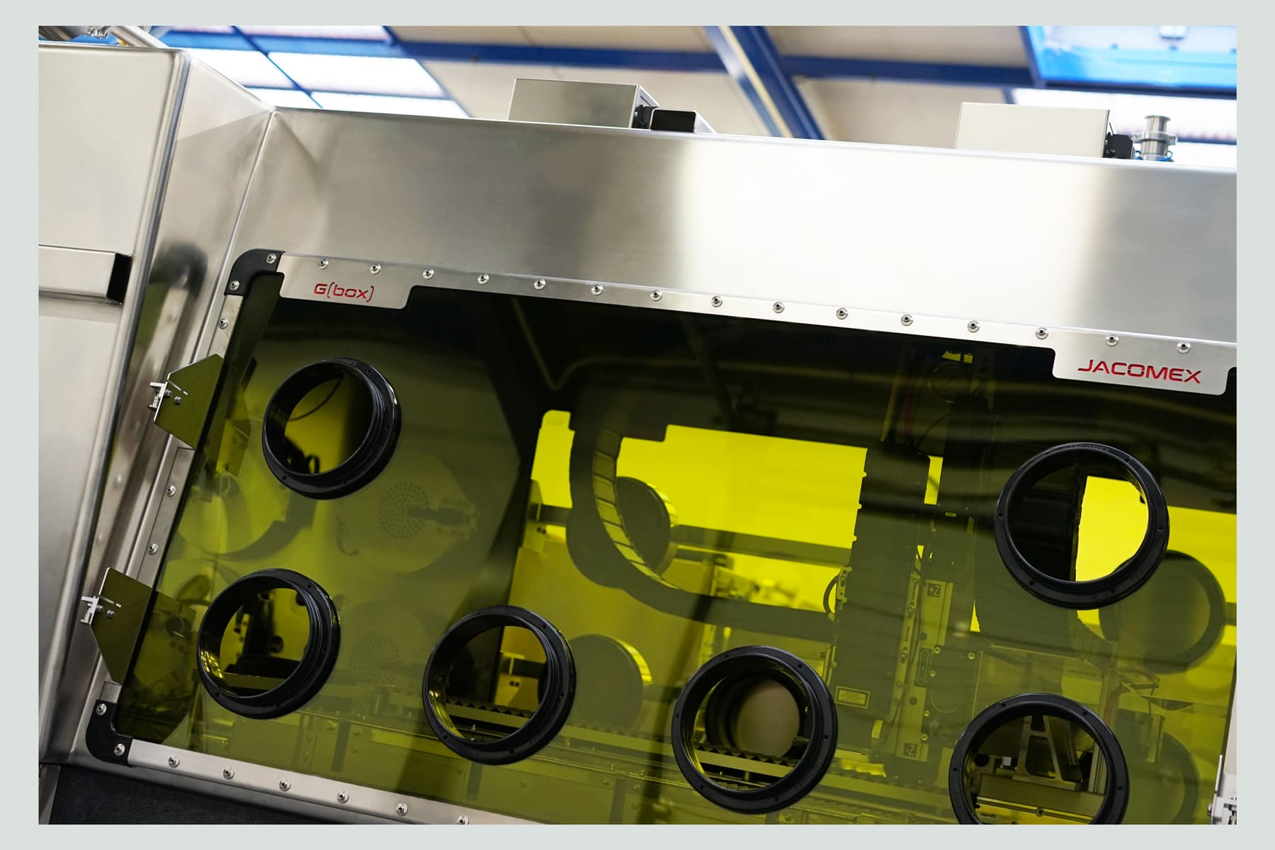 Jacomex-Laser-glovebox Optical Protection Panel