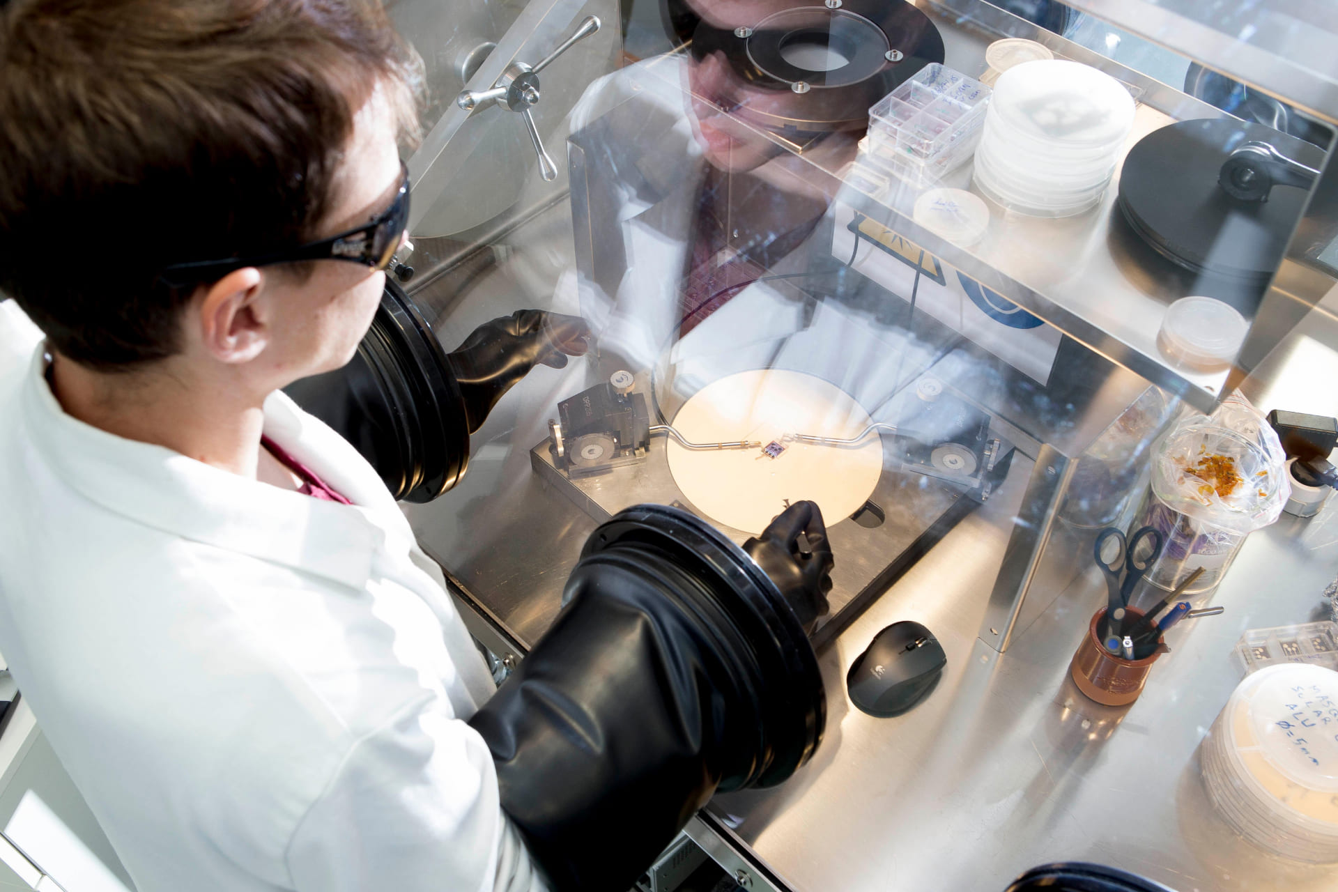 Glove Box for Battery Cell Inspection and Testing